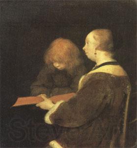 Gerard Ter Borch The Reading Lesson (mk05)